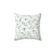 Koala and Eucalyptus Pattern Decorative Pillow