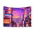 Tokyo Skyline Tapestry - Cityscape Wall Art