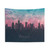 Detroit Skyline Tapestry Wall Hanging