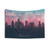 Detroit Skyline Tapestry Wall Hanging