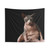 Giant hairless sphynx cat tapestry