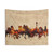 San Antonio Skyline Vintage Tapestry