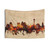 San Antonio Skyline Vintage Tapestry