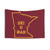 Minnesota Outline Tapestry with Ski U Mah Design
