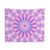 Boho Mandala Tapestry in Pastel Pink, Magenta & Purple