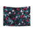 Floral abstract tapestry wall hanging