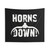 Texas Vintage Horns Down Tapestry Wall Hanging
