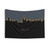 Iowa City Iowa Skyline Tapestry Wall Hanging