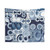 Light Dark Blue Coach Tapestry
