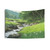 Retro Anime Forest Landscape Tapestry