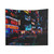 Vibrant Seoul Nights Tapestry