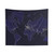 World Map Tapestry with Night Lights