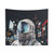 City Astronaut Tapestry Wall Decor
