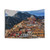 Positano Tapestry Depicting Scenic Italian Coastal Town