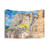 Edinburgh Cityscape Tapestry Wall Hanging
