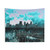 Minneapolis Skyline Tapestry - Decorative City Landscape Wall Hanging