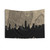 New York Skyline Tapestry - Vintage NYC Cityscape Wall Art