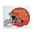 Kansas City Chiefs Tapestry featuring football players and the city skyline