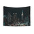 Big City Night Time Tapestry Wall Hanging