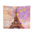 Eiffel Tower Sunset Tapestry - Paris Wall Decor