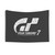 Gran Turismo 7 Distressed Logo Tapestry for Gaming Decor