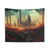 Fallen City Apocalypse Tapestry
