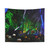 FAIRY'S MUSHROOM FOREST Glow-in-the-Dark Tapestry