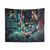 Neon City Tapestry - Vibrant Urban Wall Decor