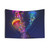 Colorful Fantasy Jellyfish Tapestry Wall Decor