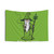 Green Wizard Tapestry with Funny Quote