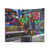 Street Art Tapestry - Vibrant Melbourne Graffiti Wall Hanging