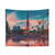 Tokyo Skytree Cityscape Tapestry