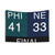 LII Scoreboard Philadelphia Eagles Tapestry