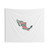 Detailed map of Mexico tapestry for travel enthusiasts