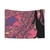 Montreal Map Pattern Tapestry in Purple and Pink