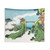 Hokusai Hanging-Cloud Bridge Tapestry