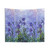 Monet Lilac Irises Impressionist Tapestry