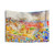 Barcelona Parc Guell Tapestry featuring the iconic architecture and gardens of this famous landmark