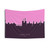 Iowa City Skyline Tapestry Wall Hanging