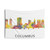 Columbus Ohio Skyline Tapestry Wall Hanging