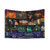 Rainbow Collage of Broadway Musicals Tapestry
