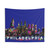 Philadelphia Graffiti Tapestry - Vibrant Street Art Wall Hanging