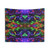 Vibrant Psychedelic Mandala Tapestry