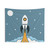 Toddler Space Rocket Tapestry