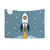 Toddler Space Rocket Tapestry