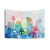 Liverpool Skyline Tapestry - Modern City Panorama Wall Decor