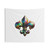 Fleur De Lis Design Woven Tapestry