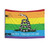 Gadsden Flag LGBT Tapestry
