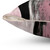 Abstract Pink and Black Decorative Pillow