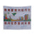 Chinese Propaganda Tapestry with Education Slogan
